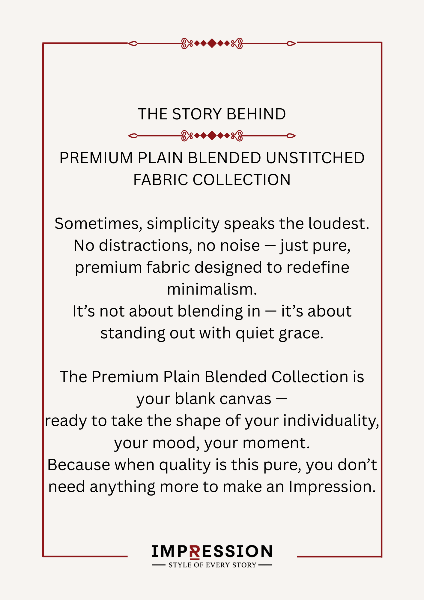 JUPITAR Premium Plain Fabric