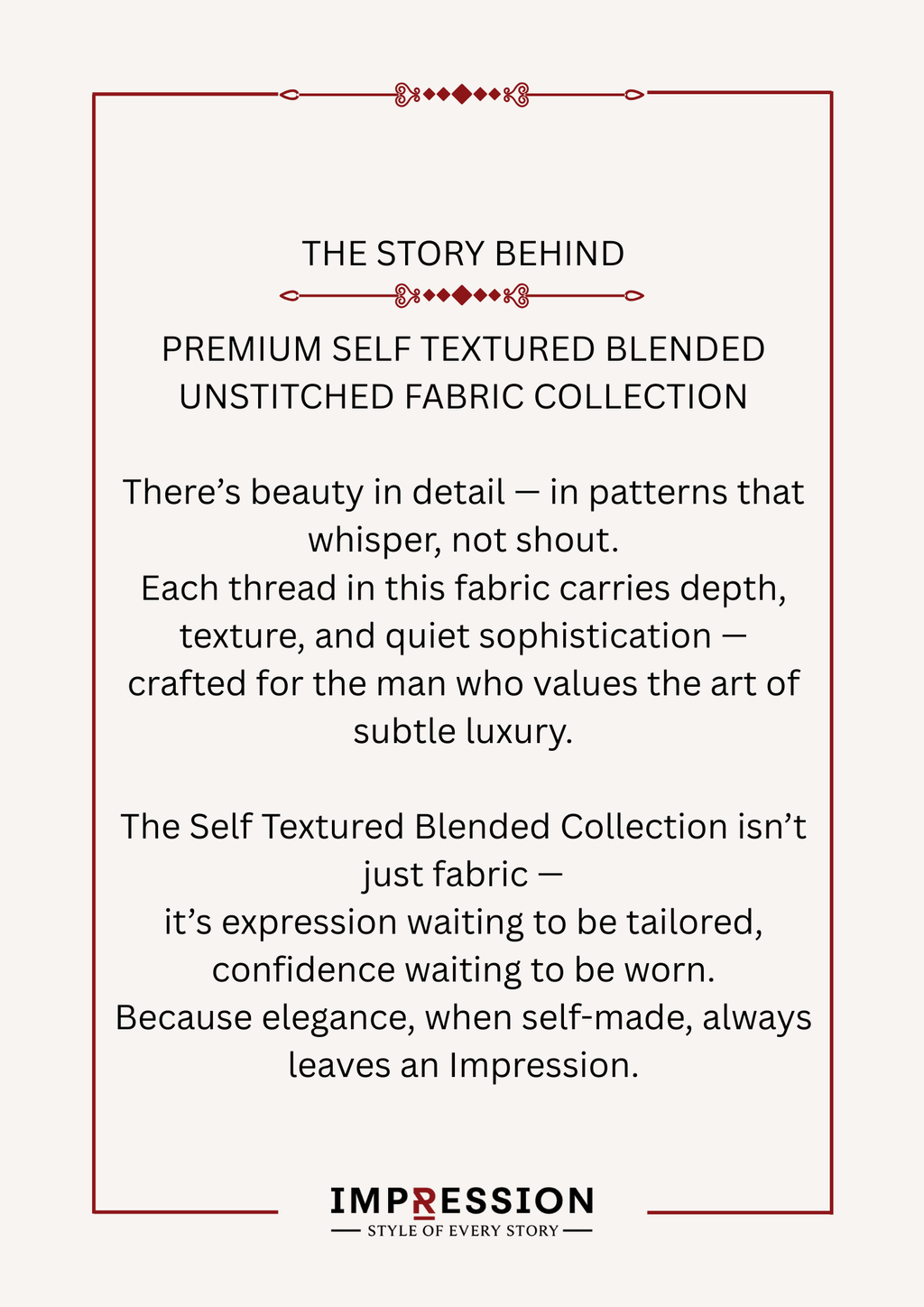 EASTERN Premium Slub Fabric