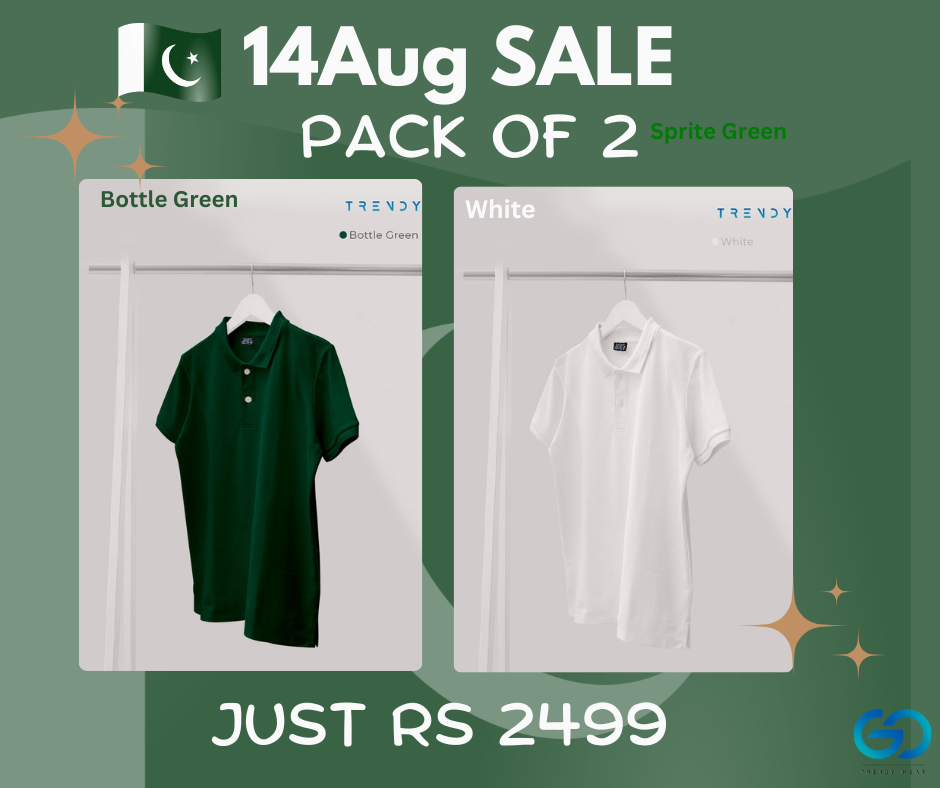 Men's Basic Polo Shirt ( Pack of 2 )