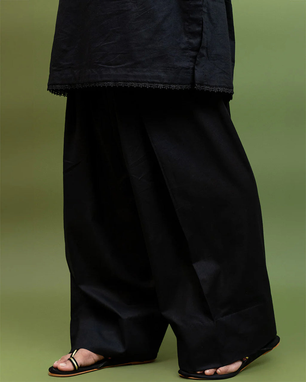 Black Farshi Shalwar