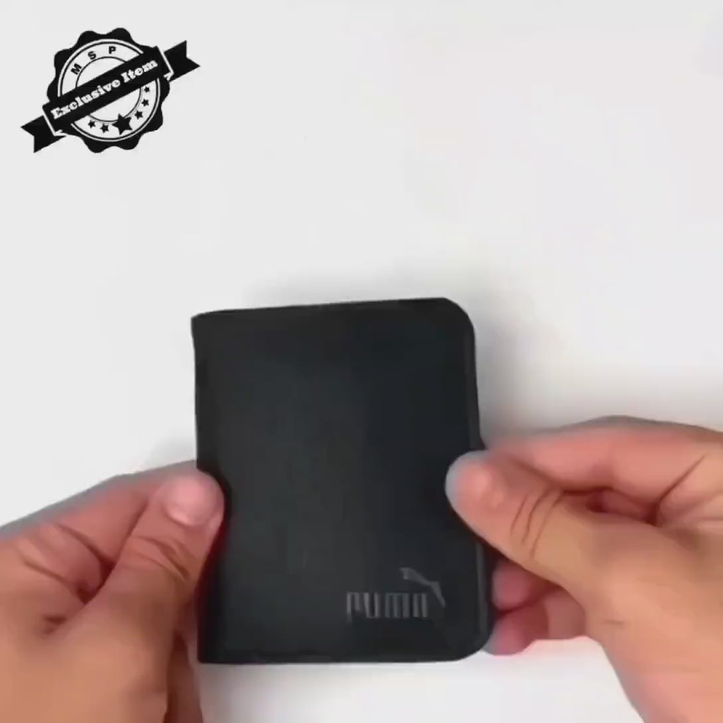 Trendy Synthetic Leather Wallet