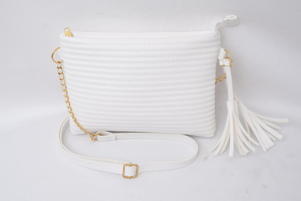 Trendy Women's Lining Textured Hand Bag